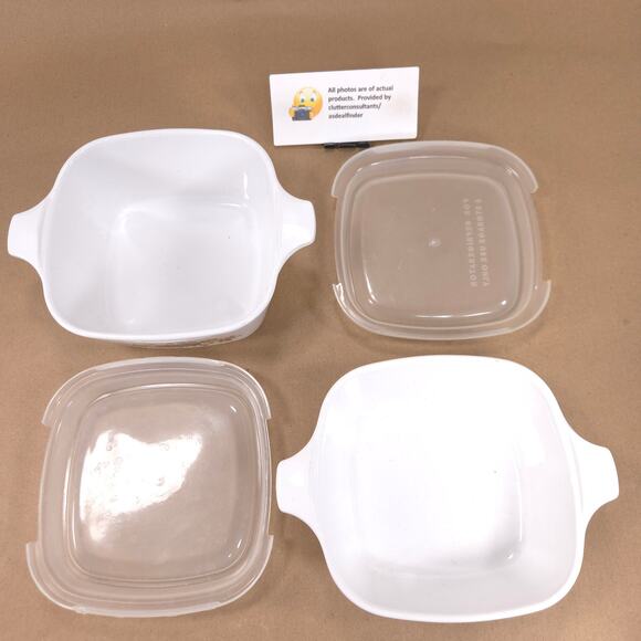 Corning Ware Spice of Life Bundle #A-10-B Casserole Dish #P-43-B Petite #P-41-B - Picture 7 of 9